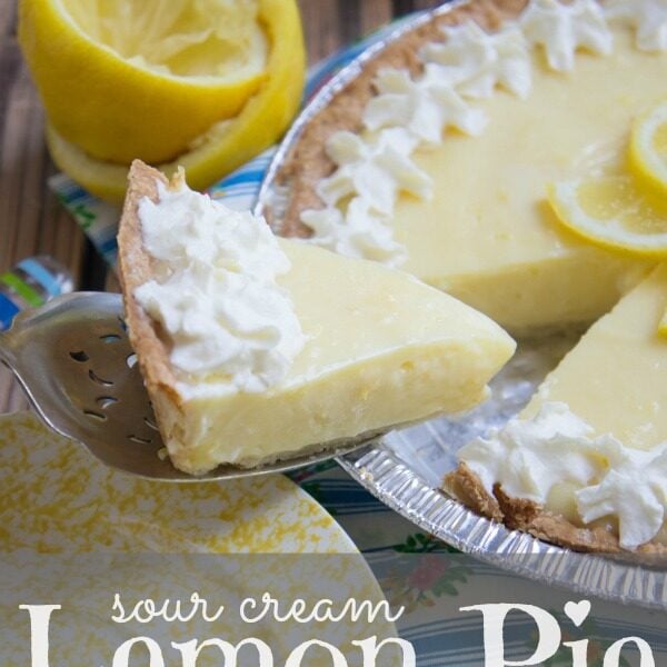 Sour Cream Lemon Pie I Wash You Dry