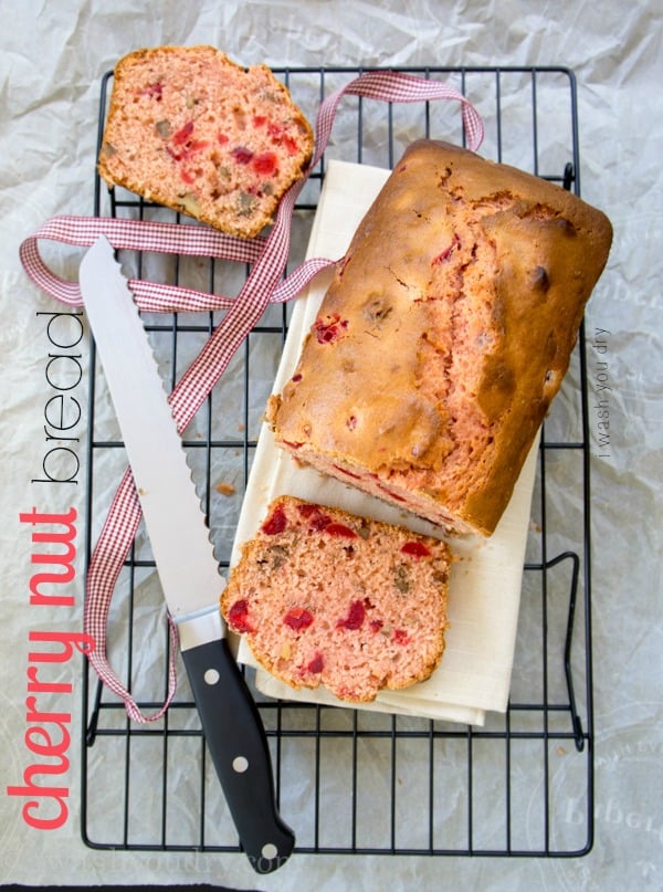 Cherry Bread Mini Loaves - Baking With Mom