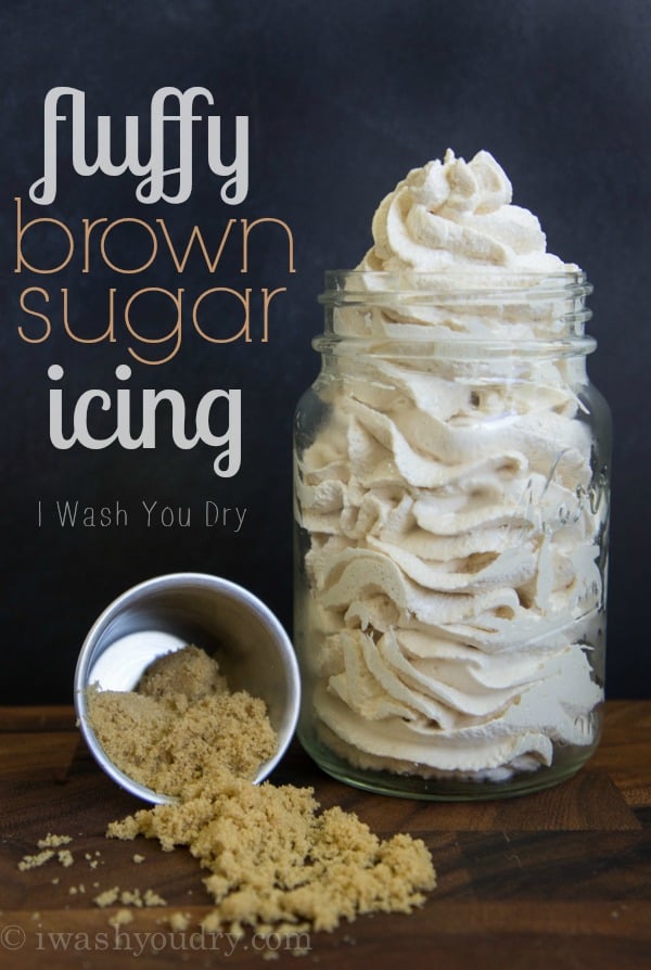 Fluffy Brown Sugar Icing