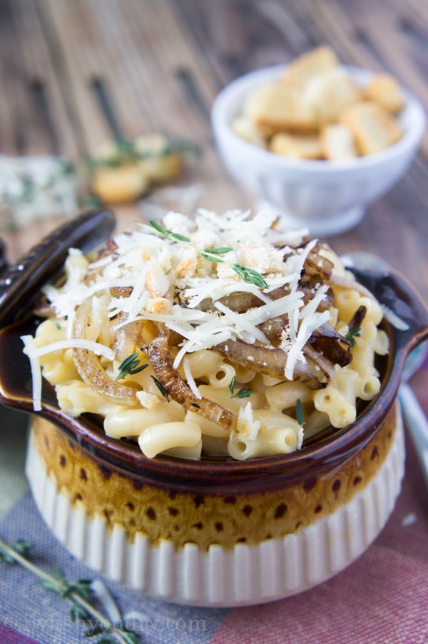 French Onion Mac and Cheese