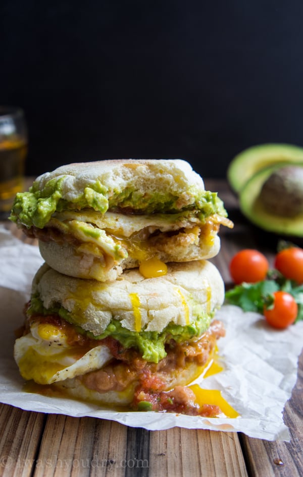 Huevos Rancheros Breakfast Sandwich