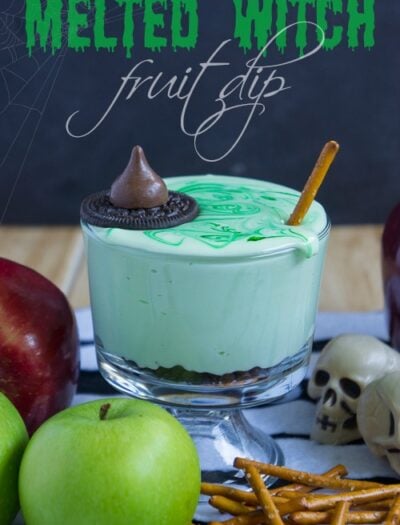 Melted Witch (cream cheese) Fruit Dip