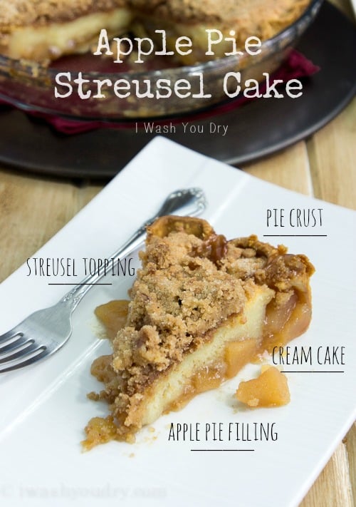 Apple Pie Streusel Cake