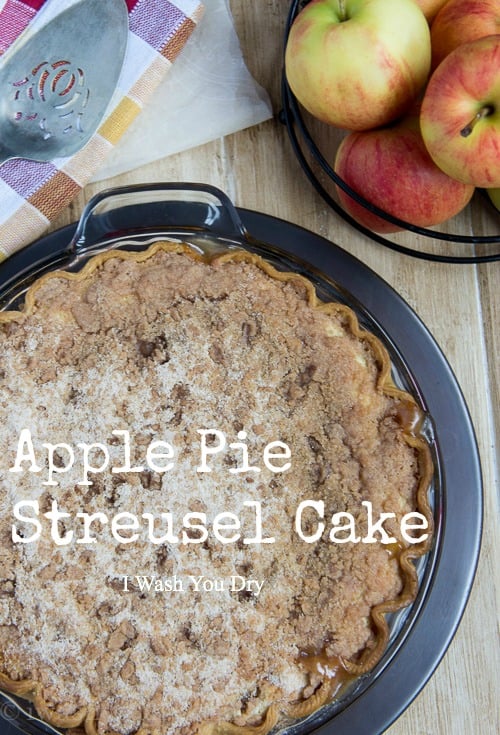 Apple Pie Streusel Cake
