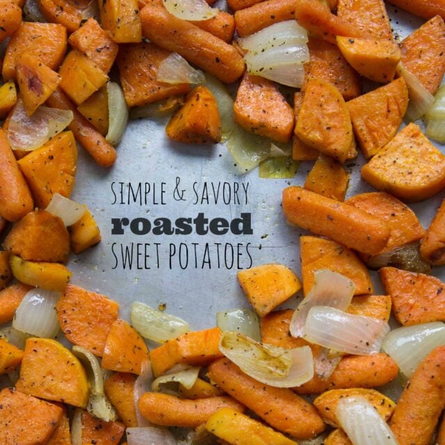 Roasted Garlic Dip with Sweet Potato Wedges - I Wash You Dry