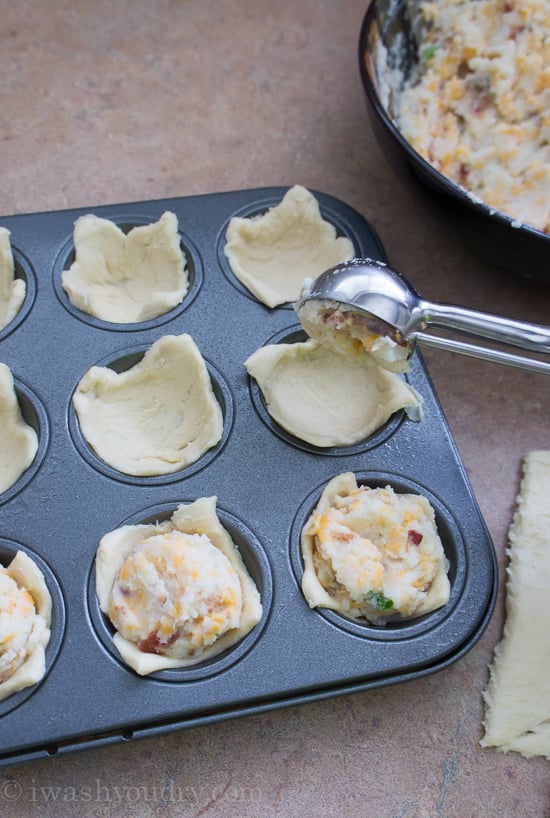 Loaded Mashed Potato Cups