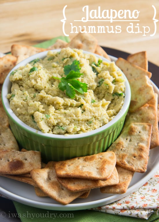 Jalapeño Hummus Dip