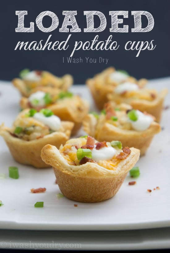 Loaded Mashed Potato Cups