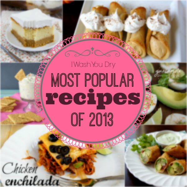 Most Popular Recipes of 2013