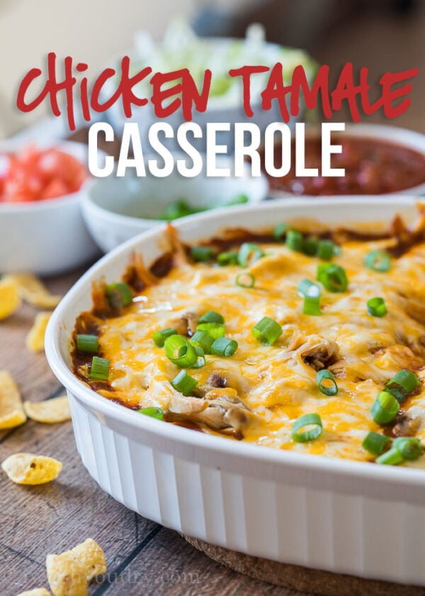 Chicken Tamale Casserole - I Wash You Dry