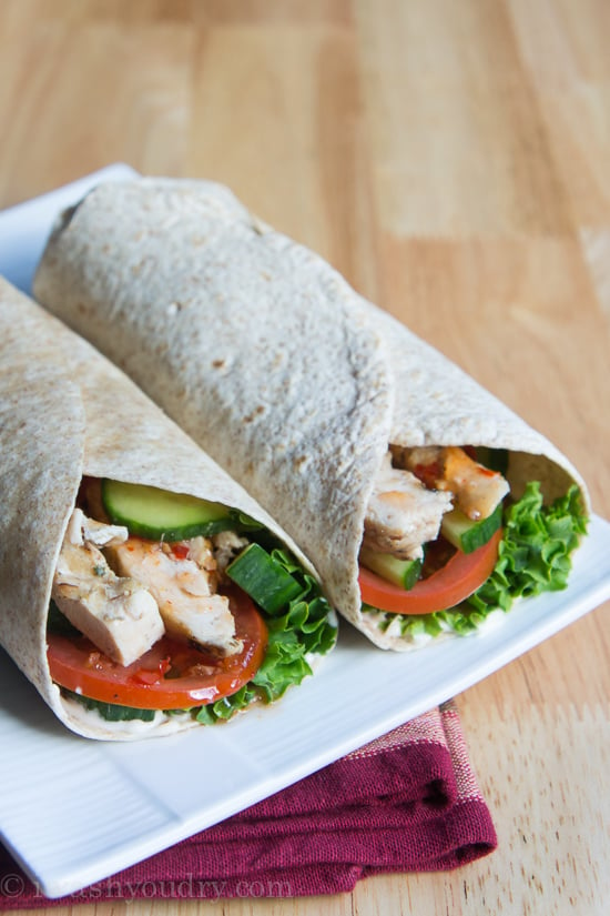 Chicken Wrap Resepi Resepi Lezat