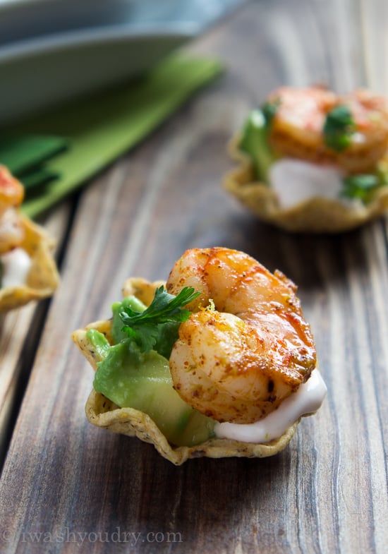 Shrimp Taco Bites