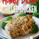 WOW! This Honey Dijon Grilled Chicken recipe is just 5 ingredients and ready in 15 minutes! My family LOVED it!!