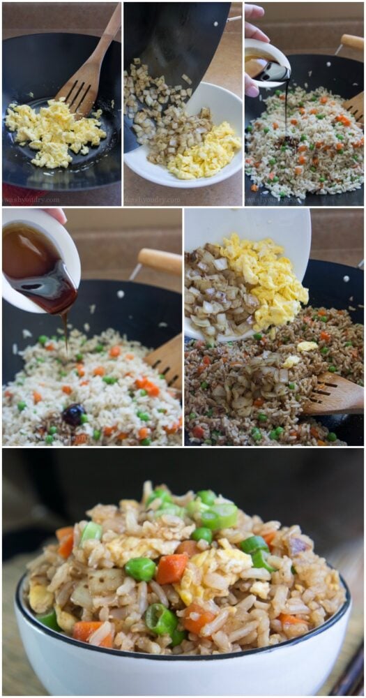 Quick and Easy Brown Fried Rice