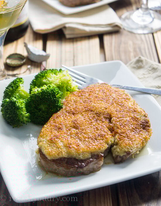 Parmesan Crusted Steaks