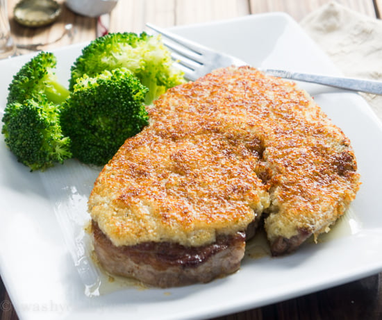 Parmesan Crusted Steaks