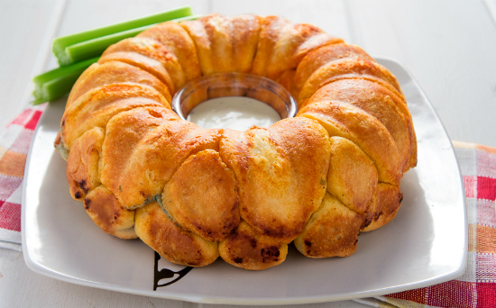 Buffalo Chicken Monkey Bread