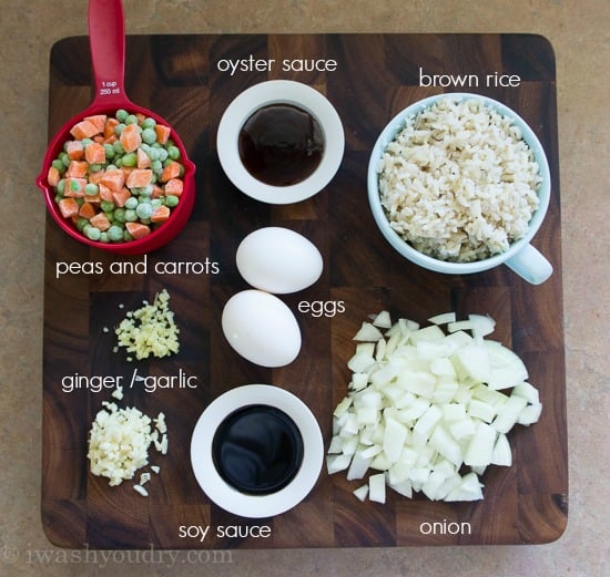 Quick and Easy Brown Fried Rice