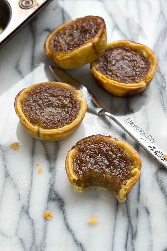 Brown Butter Maple Tarts