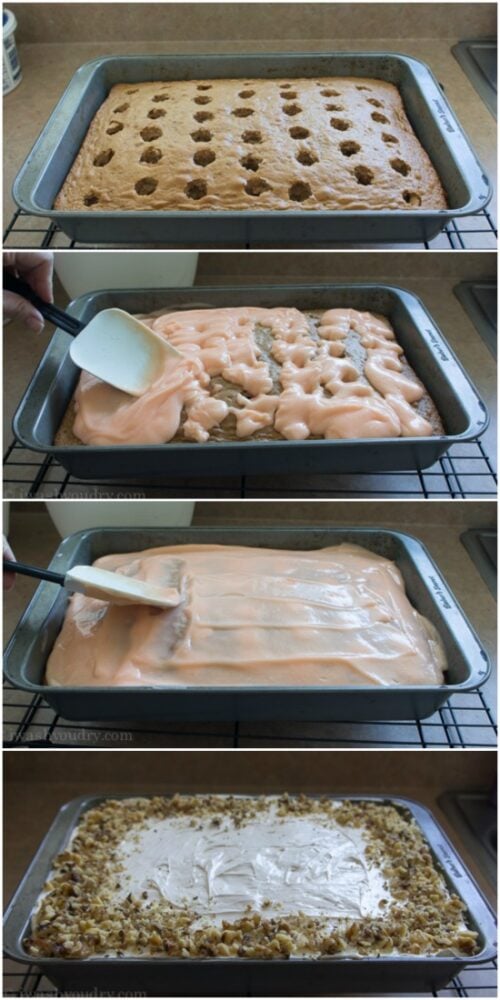 Carrot Poke Cake