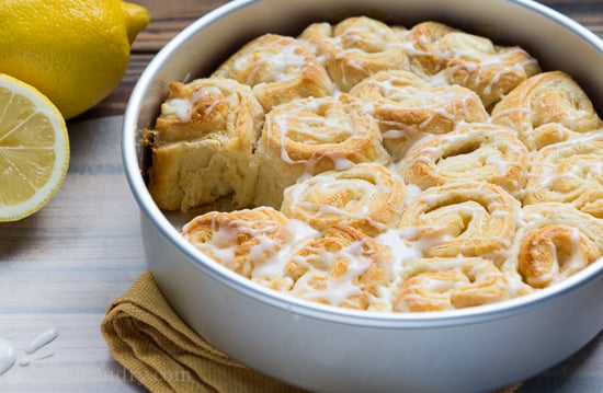 Lemon Cream Cheese Pinwheels