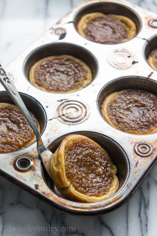 Brown Butter Maple Tarts
