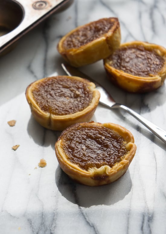 Brown Butter Maple Tarts I Wash You Dry