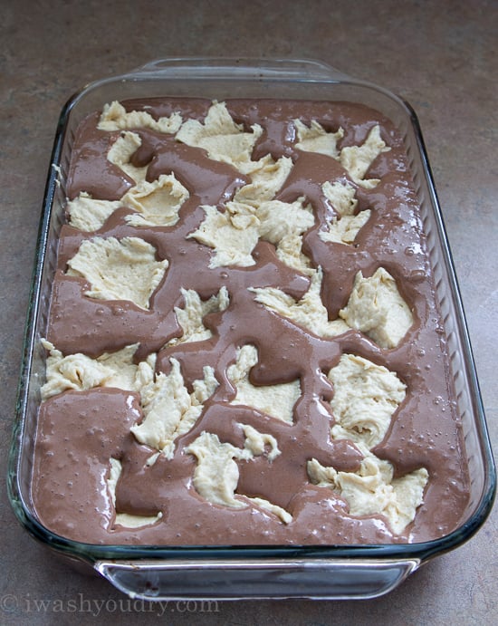 Reese's Peanut Butter Cup Earthquake Cake