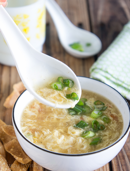 Egg Drop Soup I Wash You Dry