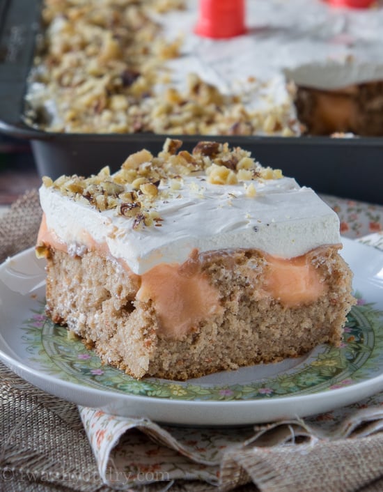 Carrot Poke Cake