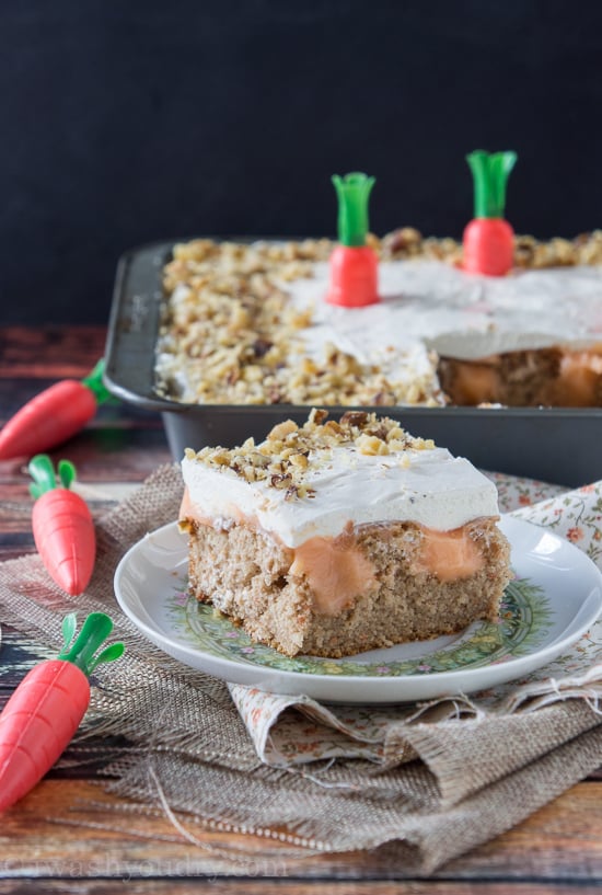 Carrot Poke Cake