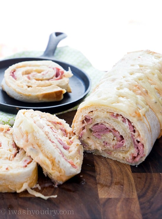 Reuben Pizza Roll