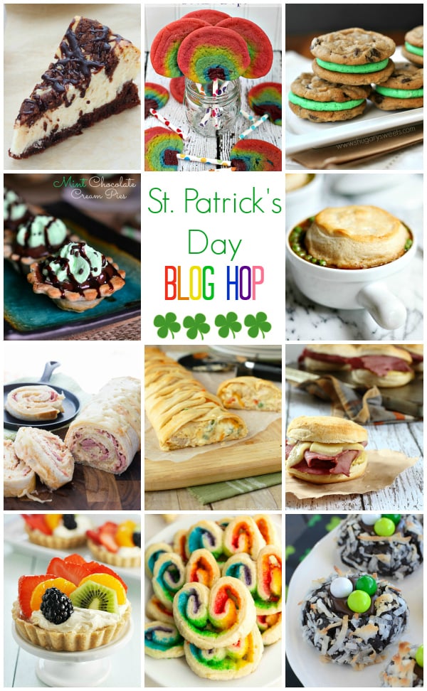 St Patricks Day Blog Hop Pillsbury collage