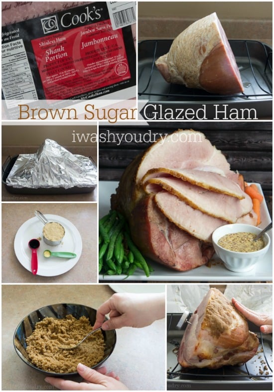 Brown Sugar and Balsamic Glazed Ham