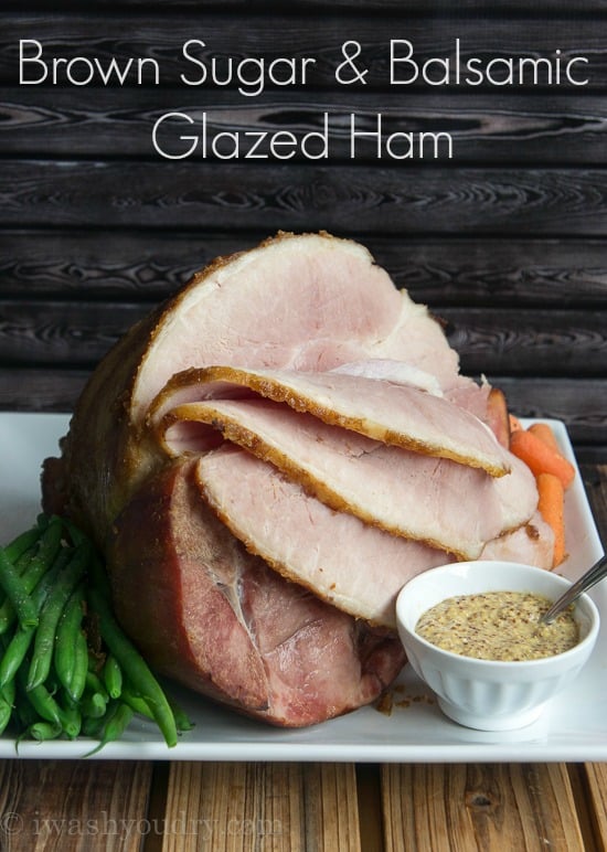 Balsamic and Dijon-Glazed Ham - Dinner Idea Recipes