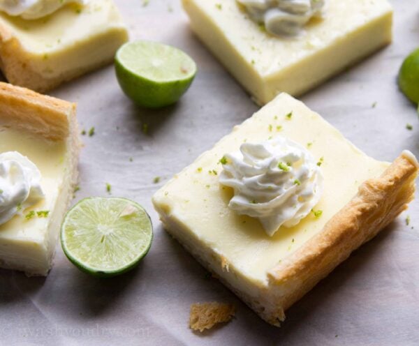 Key Lime Pie Cheesecake Bars