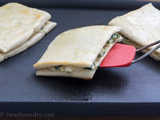 Spinach and Artichoke Grilled Cheese Sandwich