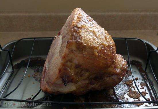 Brown Sugar and Balsamic Glazed Ham
