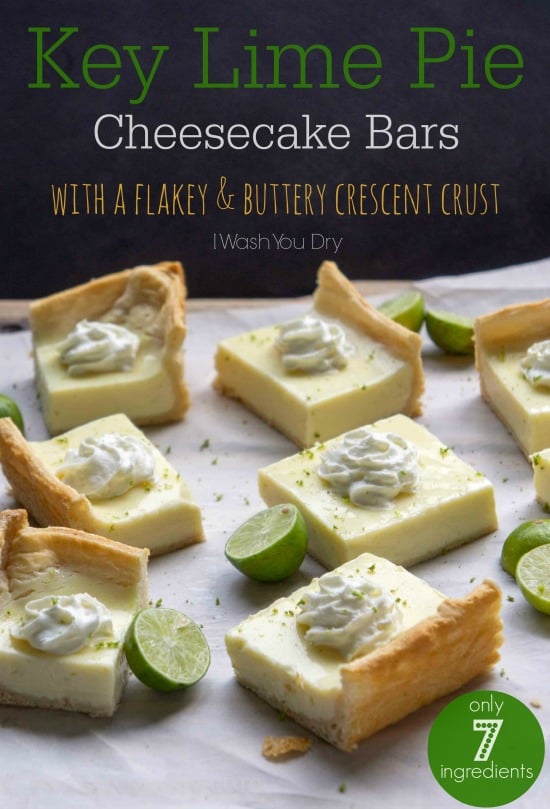 Key Lime Pie Cheesecake Bars