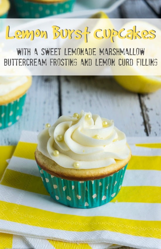 Lemon Burst Cupcakes