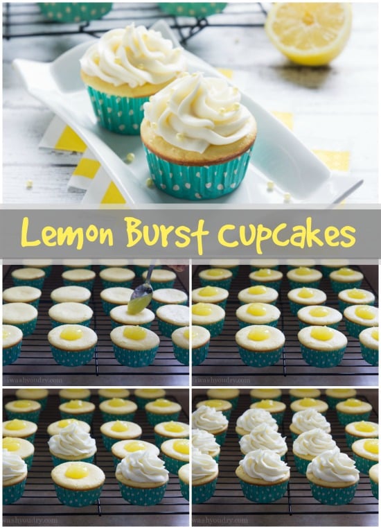 Lemon Burst Cupcakes