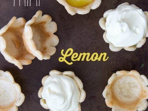 Mini Lemon Cream Pies
