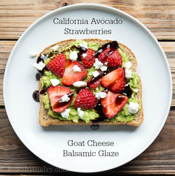 California Avocado Toasts - 4 Ways!!!