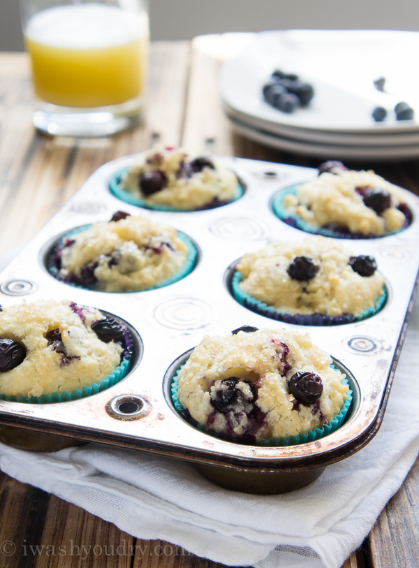 Quick Blueberry Muffins