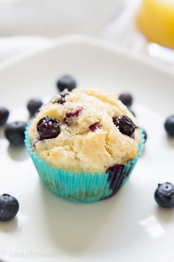 This Quick Blueberry Muffins Recipe is loaded with fresh blueberries and sprinkled with a touch of sugar for a sweet topping everyone will enjoy.