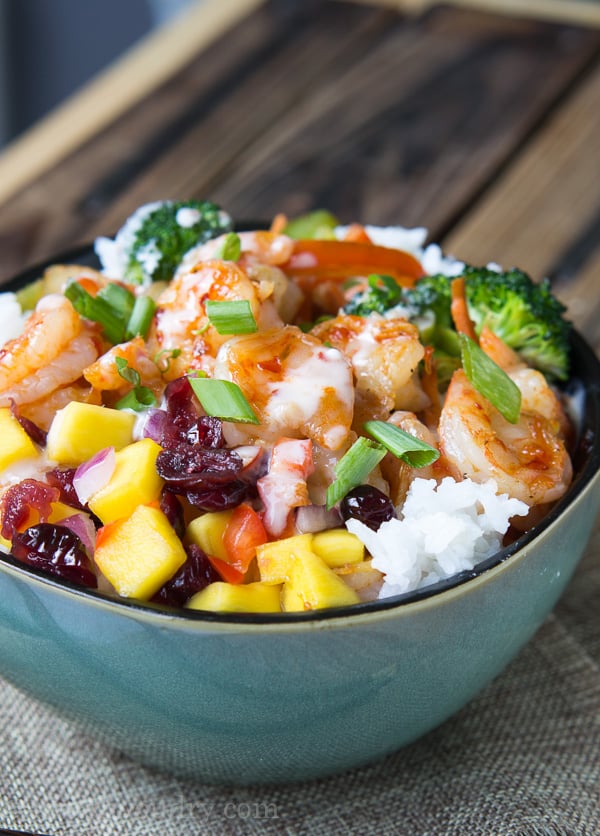 Sweet Fire Shrimp Bowl