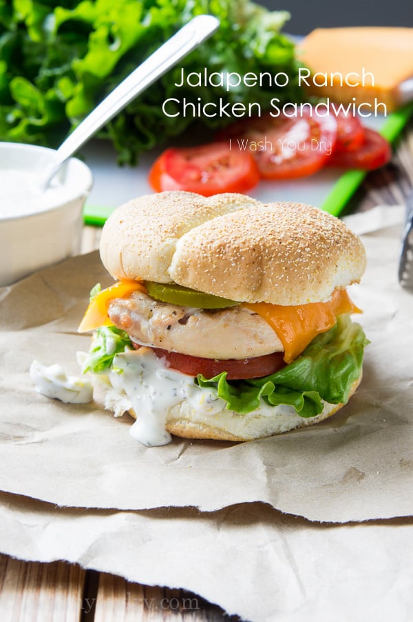 Jalapeño Ranch Chicken Sandwich