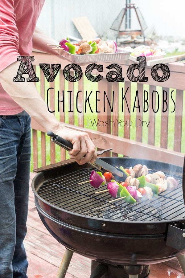 Avocado Chicken Skewers!