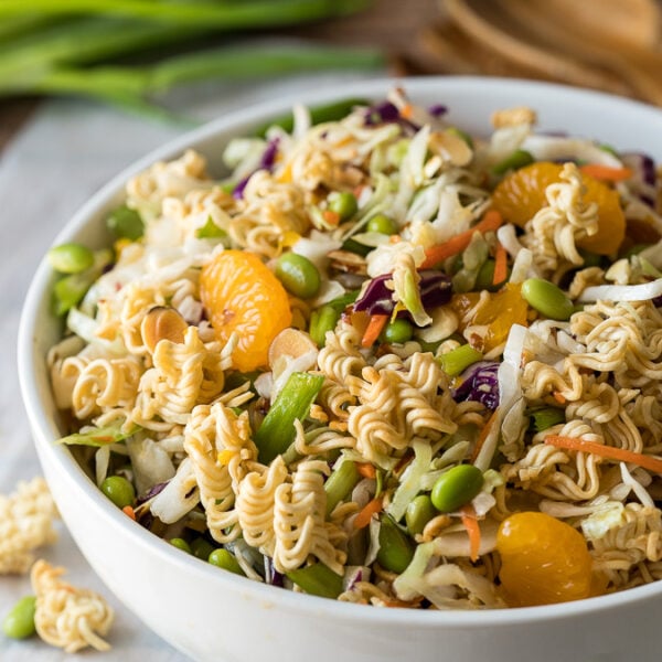 Classic Asian Ramen Salad - I Wash You Dry