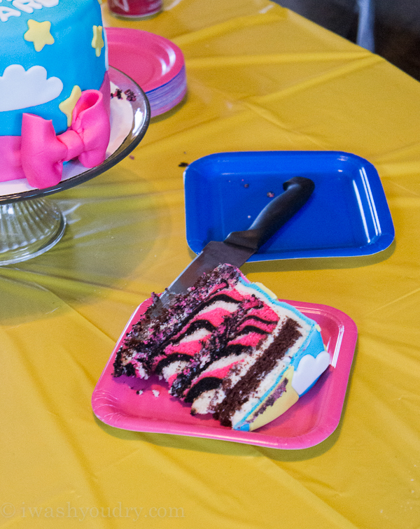 Gender Reveal Cake